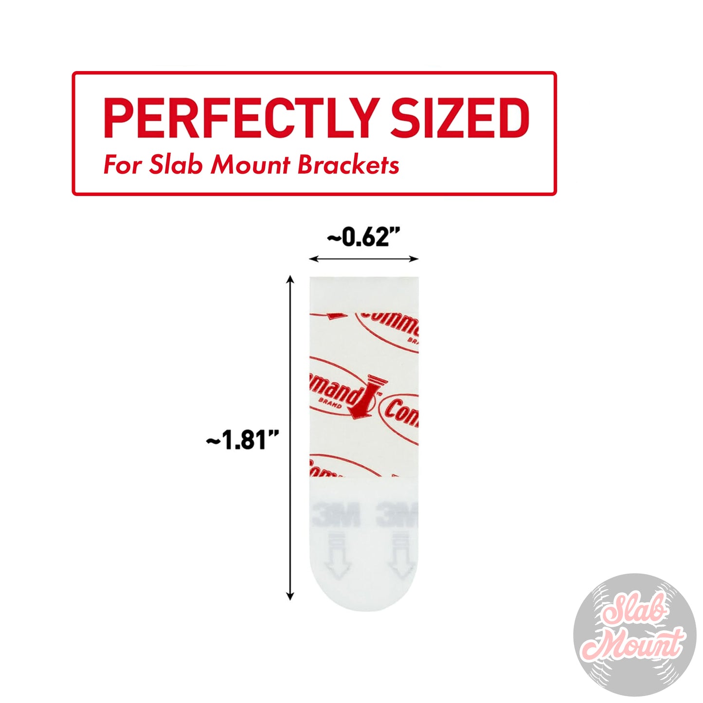 SlabMount 3M Strips - Replacement