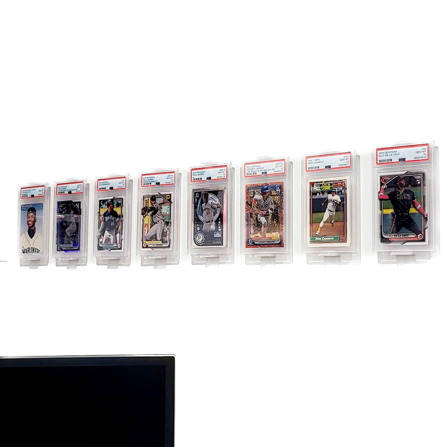 PSA Graded Sports Card Wall Mount (vertical)