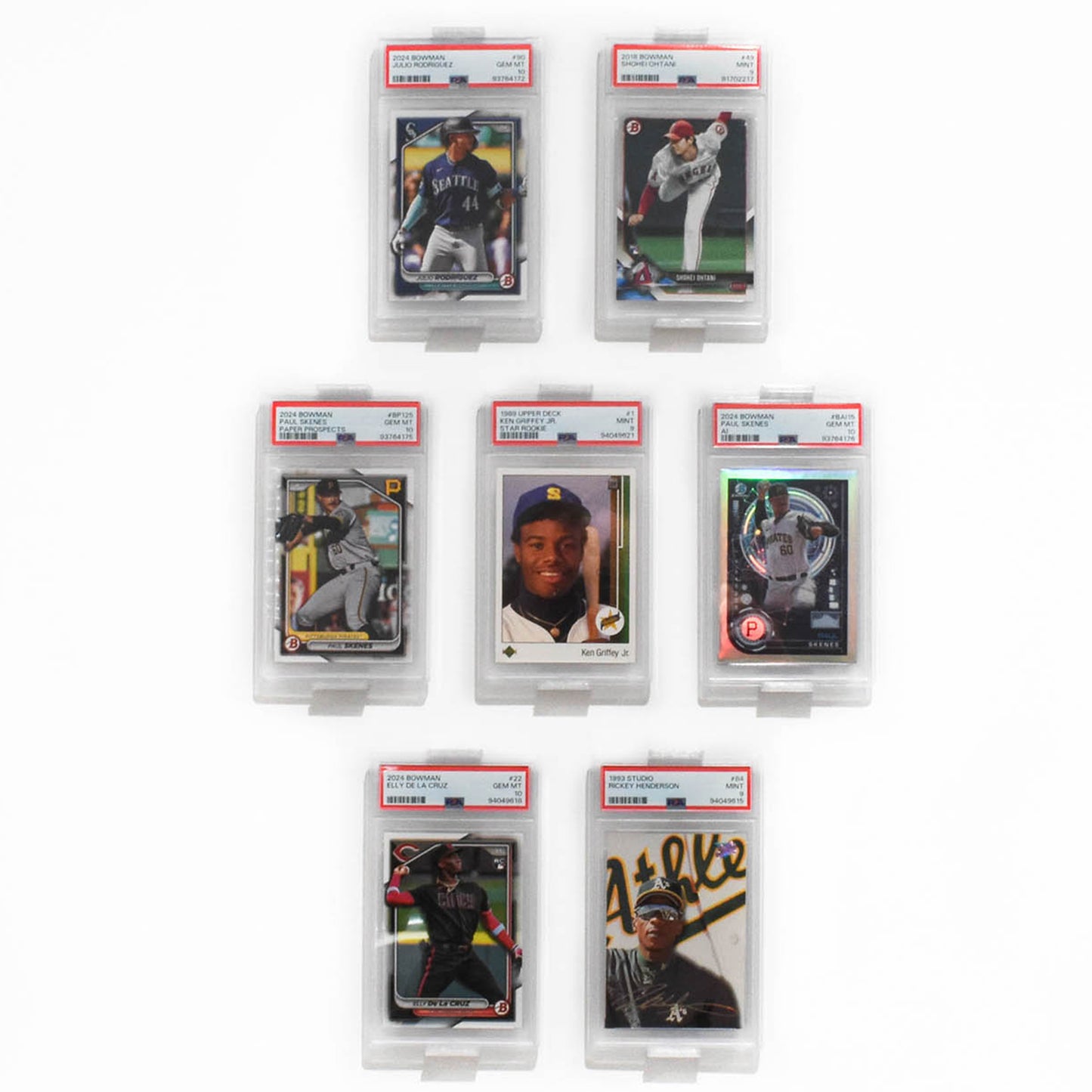 PSA Graded Sports Card Wall Mount (vertical)