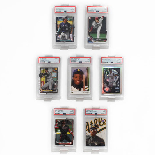 PSA Graded Sports Card Wall Mount  (vertical)