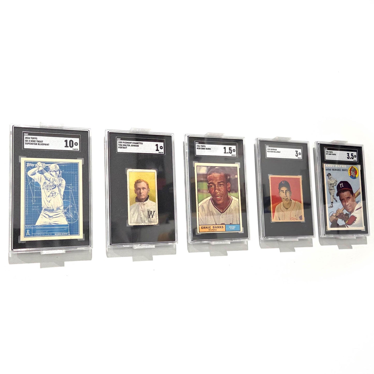 SGC Graded Sports Card Wall Mount (vertical)