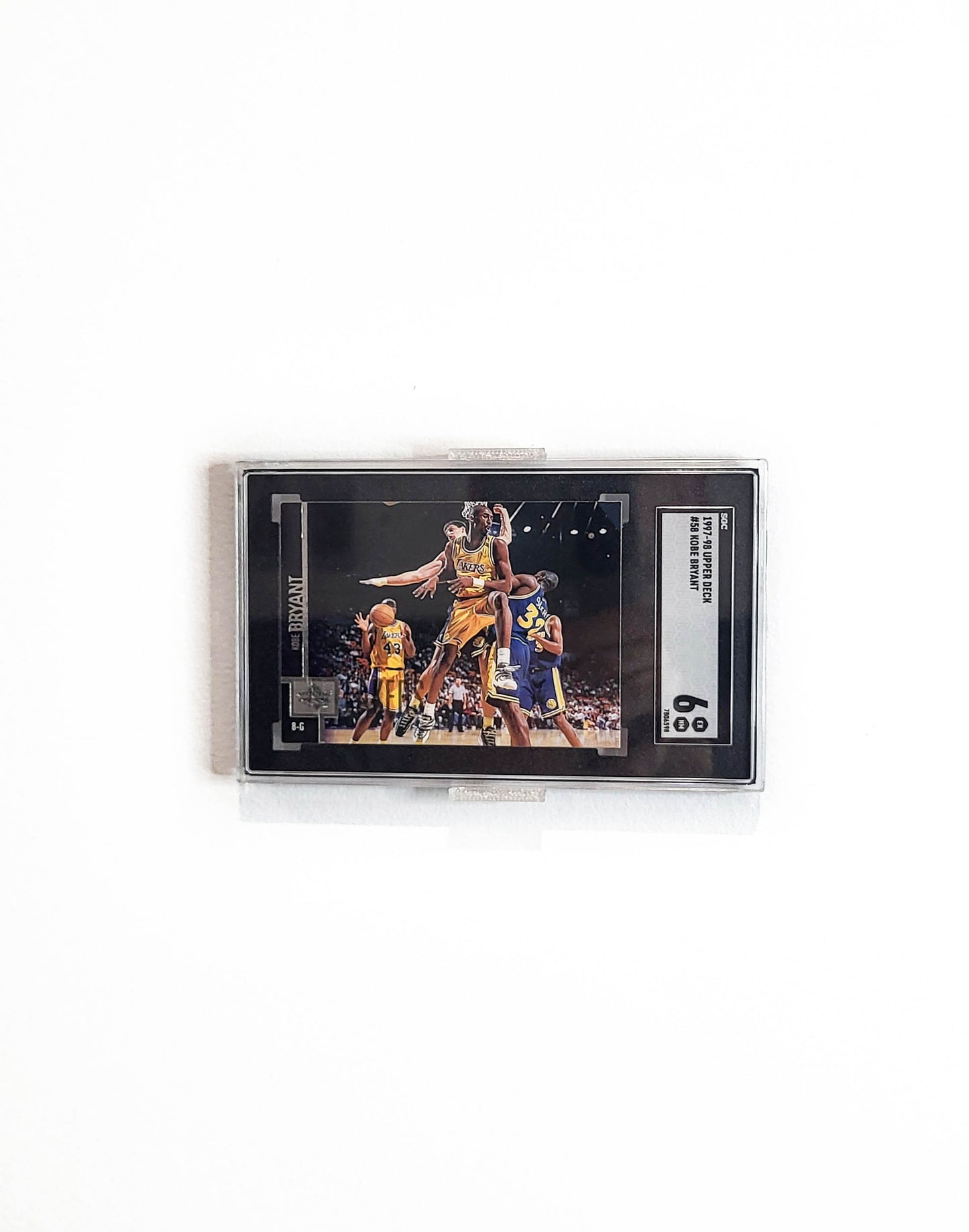 SGC Graded Sports Card Wall Mount (horizontal)